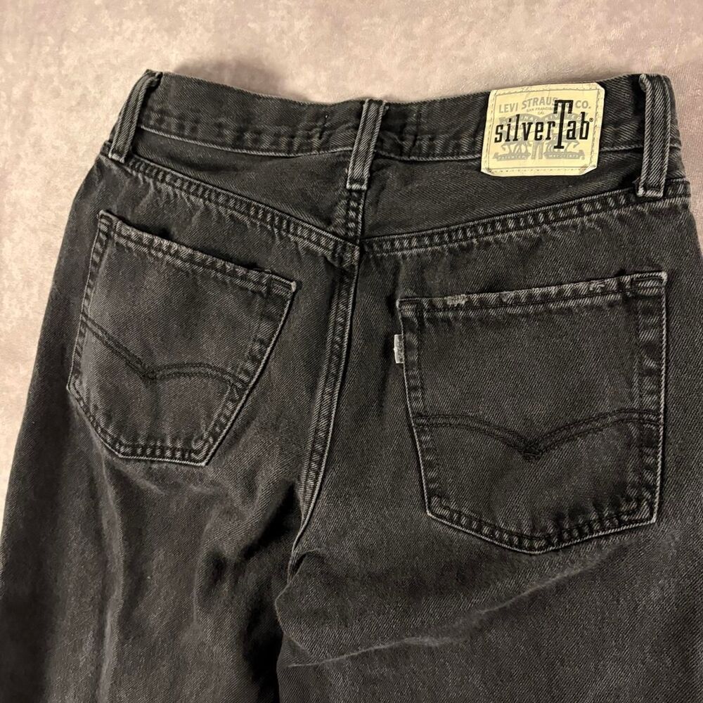 vintage levi’s silver tab 94’ baggy distressed jeans